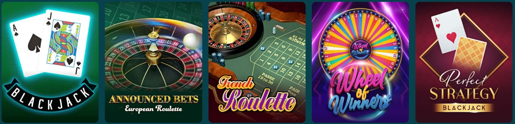 Jeux de table ArcaneBet