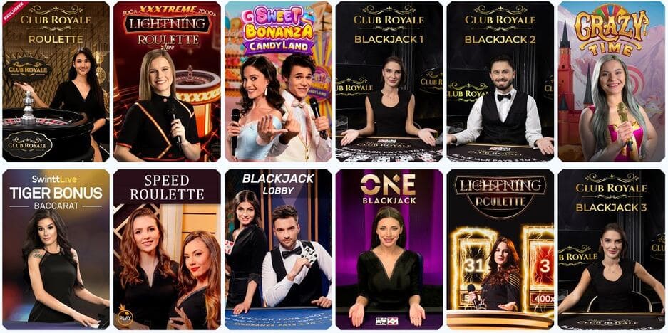 Croupier en direct de Sportaza