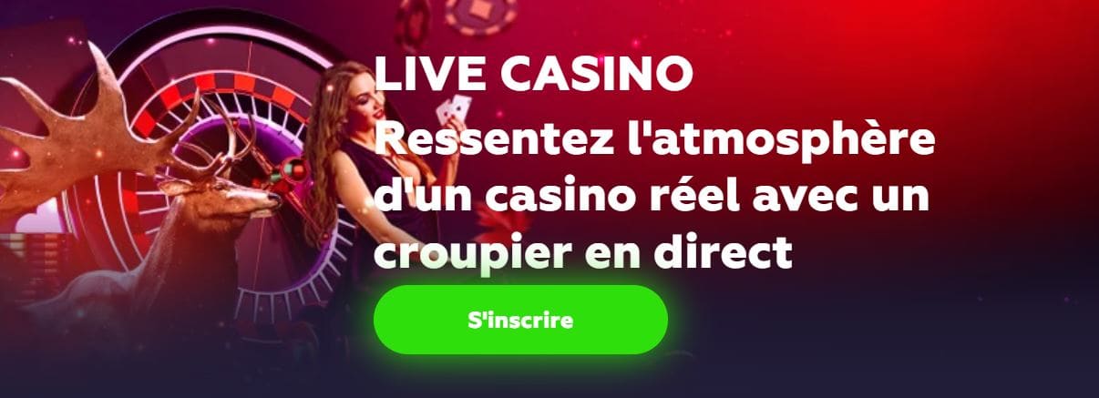 Playfina croupier en direct
