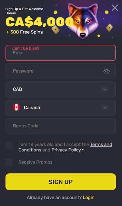 GetSlots login