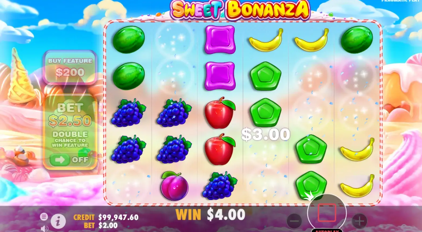 Sweet bonanza graphics