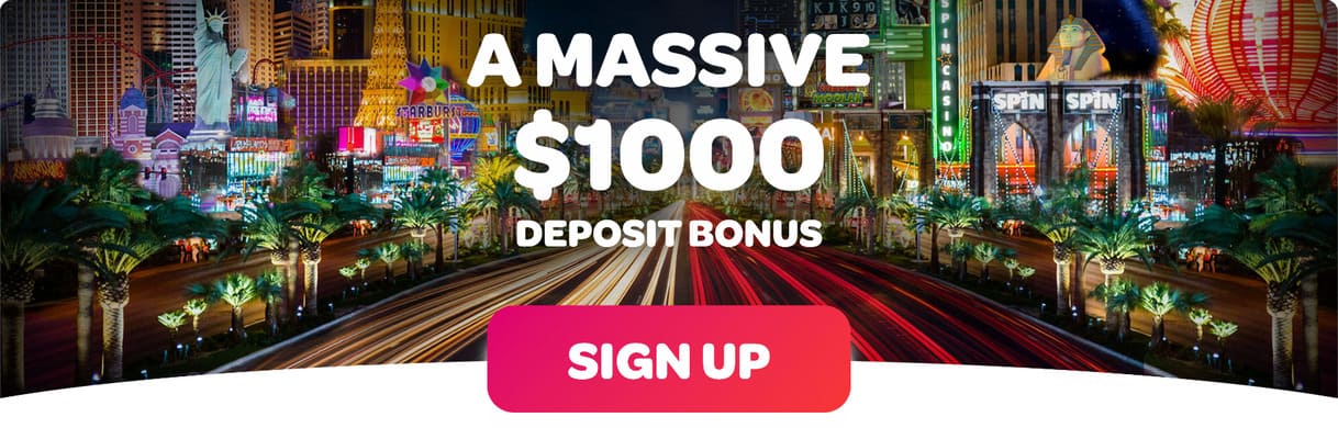 Welcome Bonus Promotion at Spin Casino