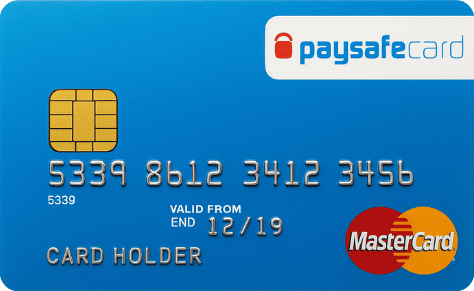 PaysafeCard card sample